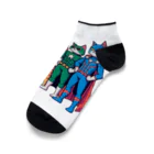 3neco Martの毛万隊参上！ Ankle Socks