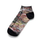 TanaArtの太陽と循環 Ankle Socks