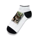 cache2445の鍛えているサル Ankle Socks