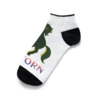 chan-takehaniのユニコーンシンボル Ankle Socks