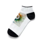 pyoromalの絵具が垂れちゃった・・・ Ankle Socks