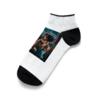 AQUAMETAVERSEの夕暮れ・寛ぎの時間　Tomoe bb 2712 Ankle Socks