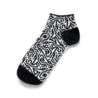 yukanakuraのNumeric Conversion Pattern #hex Ankle Socks