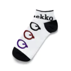 NIKORASU GOのメガネっ子 Ankle Socks