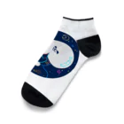 甘漏り屋の宇宙遊泳ビション Ankle Socks