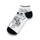 ぺしぇまるの釣れる気しかしない Ankle Socks