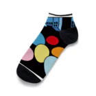 Blupiggの星の行進 Ankle Socks