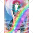 💖宇宙整体♪🌈♪こころからだチャンネル♪💖のuniversalPrincess healing rainbow くるぶしソックス