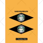 G-HERRINGのサクラマス！（ SAKURAMASU ）あらゆる生命たちへ感謝をささげます。 くるぶしソックス