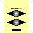 G-HERRINGのサクラマス！（ SAKURAMASU ）あらゆる生命たちへ感謝をささげます。 くるぶしソックス