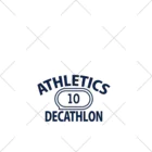 sports_tower スポーツタワーの十種競技・デカスロン・DECATHLON・じっしゅきょうぎ・二日間・10種・男子・女子・かっこいい・かわいい・選手・陸上部員・トレーニング・混成競技・確実・有望・応援・タイム・得点・入賞・実力 くるぶしソックス