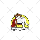 legtan_borzoiの夢見るボルゾイ くるぶしソックス