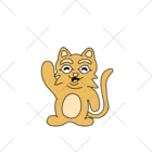 須田ふくろうの素直な猫のスナネコ くるぶしソックス