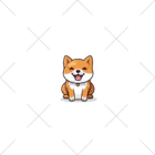 BunnyBloomのShiba Dog くるぶしソックス