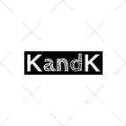 K and K companyのKandKロゴ くるぶしソックス