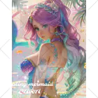 💖宇宙整体♪🌈♪こころからだチャンネル♪💖のhealing  mermaid LARA くるぶしソックス