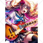 AI-Bignnerのギタリスト女子　アニメ Ankle Socks