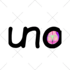 unoのUNOロゴ×ドットビキニヒップ くるぶしソックス