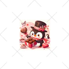 星パンダショップのチョコプレゼンツペンギン くるぶしソックス