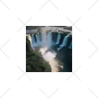 metametamonnのアルゼンチンのイグアスの滝 くるぶしソックス