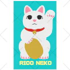 rico39rico39のオリジナルまねきねこキャラクターRICONEKOが登場！ くるぶしソックス