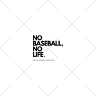 No Baseball , No Life.のNO BASEBALL , NO LIFE . ～ 野球の神様 ～ くるぶしソックス