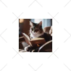 shopSHOPの本を読む猫 くるぶしソックス