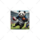 Panda Art Galleryのラグビーパンダ くるぶしソックス