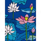 BlupiggのLOTUS  の青 Ankle Socks