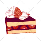 NIKORASU GOのショートケーキ くるぶしソックス