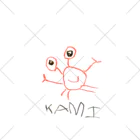 mogegeの4才が描いたKAMI(誤字) くるぶしソックス