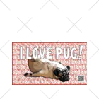 パグ PUG ぱぐ  OHMAI GALLERYのPUG-パグ-ぱぐ　リアルパグ-3 Tシャツ Ankle Socks