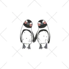 penguininkoの手繋ぎケープペンギンのカップル🐧❤️🐧 Ankle Socks