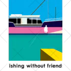 FISHING without FRIENDSのfishing without friends 1 くるぶしソックス