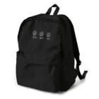 Andiamoの穀物トリオ（白） Backpack