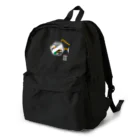 二部ソフトウェア研究部のロッカクメガネ（ホワイト） Backpack