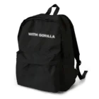 with GorillaのWITH GORILLA LOGO Backpack