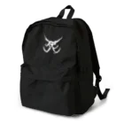 Hachijuhachiの死　DEATH METAL LOGO WHITE Backpack