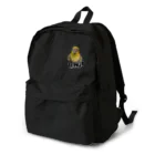 Zenpachi_SHOPの幸せをゆるーーーく運ぶ鳥 Backpack