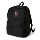 KeishopCreations - 日本の美をあなたにのハンドメイドリメイク着物紫 Backpack