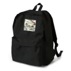 忍者の日本のイラストグッズ Backpack