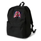 B_possibleのピンク髪の少女 リアルVer. Backpack