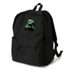 ワンダーワールド・ワンストップのリアルでユニークな笑っているカエル Backpack