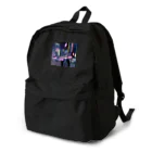 Chill_dreamのサイバーパンク風イラスト Backpack