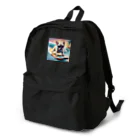 ChicCanvas Boutiqueの波乗り大好きフレンチブルドッグ Backpack