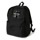 SaltyCookie Design Worksの窓の前で雨を眺めているネコ[クラシック] Backpack