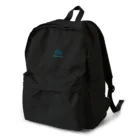 oki_sceneryのおーえす青2行文字のみ Backpack