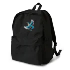 アニマル四字熟語のカワセミ　飛ぶ宝石デザイン Backpack