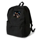 AI Design Labの星を見る猫 Backpack