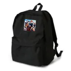 SWQAの馬で通学する仲間たち Backpack